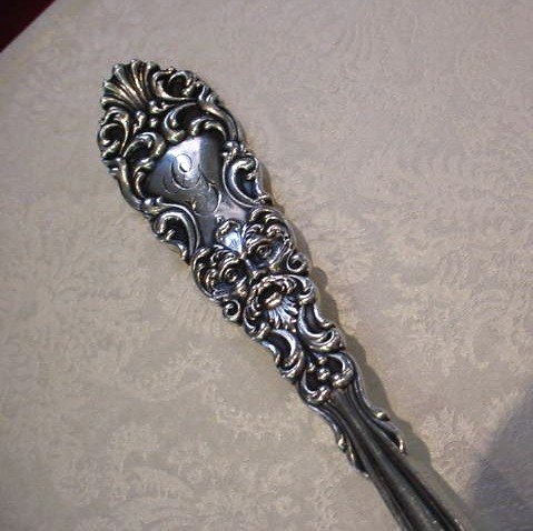 DOMINICK &amp; HAFF RENAISSANCE STERLING BERRY SPOON