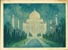 Charles Bartlett Etching - Taj Mahal - "Pearl of the Orient" SOLD