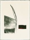 Toko Shinoda Limited Edition Lithograph - Red Brushstrokes - Discovery