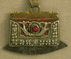 antique Tibetan flint strike pouch