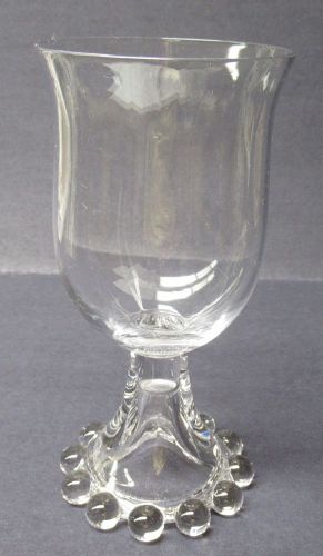 Imperial Crystal CANDLEWICK 5 1/4 In 6 Oz HOLLOW STEM JUICE Tumbler