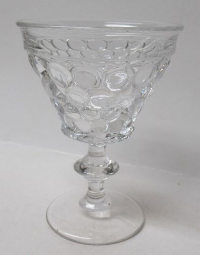 Westmoreland Crystal Glass THOUSAND EYE 5 3/8 In SHERBET CHAMPAGNE