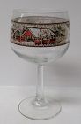 Johnson Bros The FRIENDLY VILLAGE Crystal 6 1/2 In 8 Oz WATER GOBLET