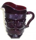 Avon Ruby Red 1876 CAPE COD 8 1/2 In High WATER PITCHER