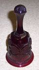 Avon Ruby Red 1876 CAPE COD 6 3/4 Inch High BELL with Clapper