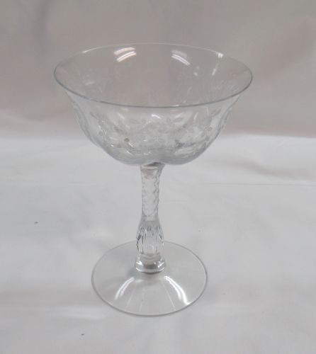 Duncan n Miller Crystal REMEMBRANCE 5 1/2 In Tall SHERBET CHAMPAGNE