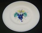 Westmoreland Glass BEADED EDGE 10 1/4 In hp GRAPES PLATE