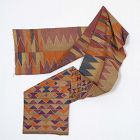 A Tausug Tapestry Silk Sash Fragment, Sulu Philippines No. 2