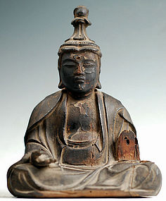 Wooden 11-Headed Kannon Bosatsu Bodhisattva Muromachi
