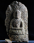 Stone Granite Amida Nyorai Buddha Muromachi 15/16 c.