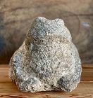 Stone (Granite) Frog Toad Kaeru mid-Edo ca. 1750