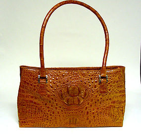 Genuine Leather Crocodile Handbag