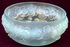 Lalique Glass Opalescent Bowl