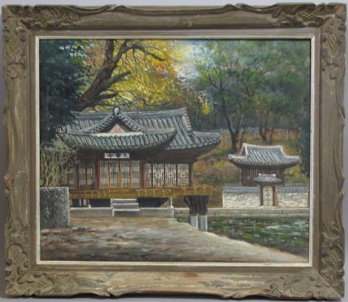 A Fine Oil Painting/창덕궁-부용정 (昌德宮 芙蓉亭) Changdeok Palace