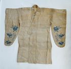 Japanese Antique Textile Palanquin Bearer's Kimono Ryokushaku-Kanban