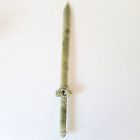 Republic Period Jade Chinese Dagger or Small Sword with Chilong