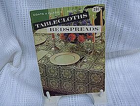 Coats & Clarks Book No. 120 Tablecoths Bedspreads