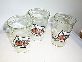 Tom & Jerry Welch's Jelly Glass 1990 empty