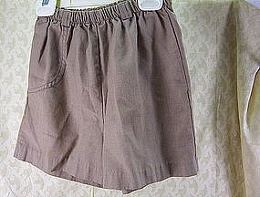 Girl Scout Brownie Size 10 Vintage Shorts