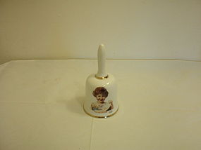 Norman Rockwell 1976 Butter Girl Bell 1st limited ed