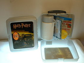 Thermos Harry Potter Lunch Box 2001 New