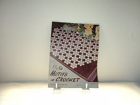 Lily Motifs in Crochet Design Book No. 68  lst  Ed 1953