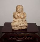 Majapahit Kingdom 14 - 15th century Tuff stone figure of Parvati