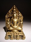 Rare Indian Small Jain Shrine 17th/18th Century