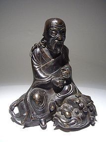 Ming Dynasty Bronze Taoist Deity