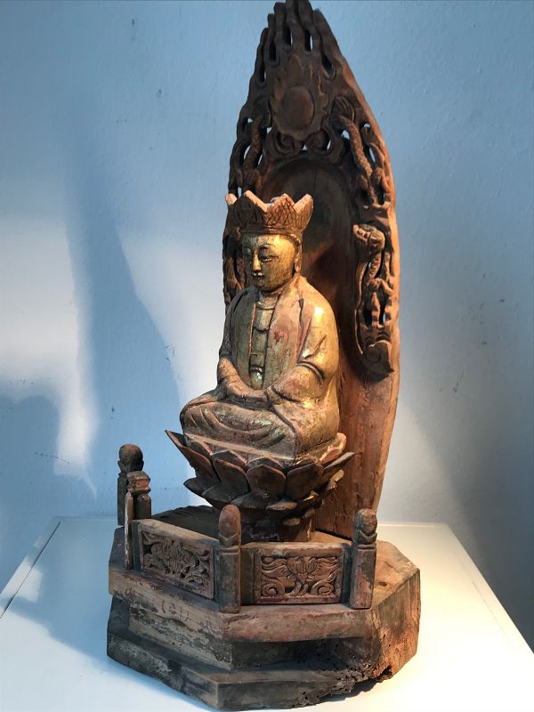 Chinese Altar with Guanyin 18th/19th Century