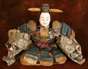 Rare Edo Period Ningyo of Toyotomo Hideyoshi