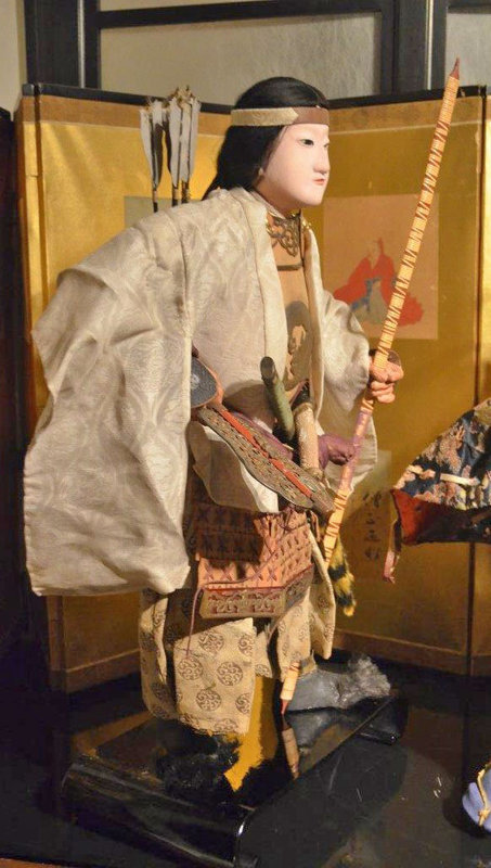 Rare, Large Pair of Edo Ningyo, Empress Jingu