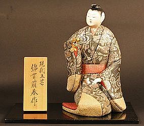 Japanese Doll by Ningyo Master Nishikitsuka Moeharu