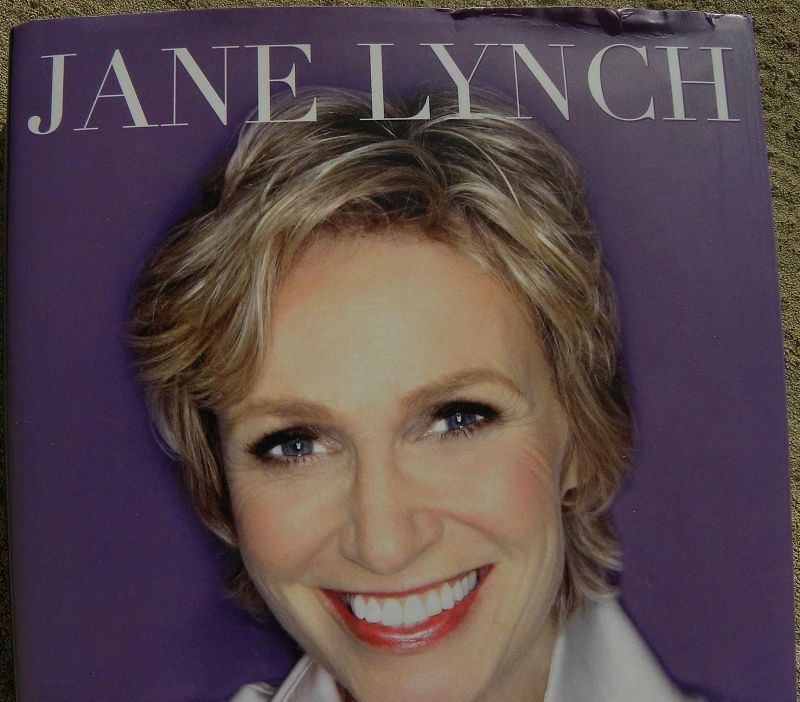 Jane Lynch &quot;Happy Accidents&quot; 2011 autobiography book hand signed by the actress