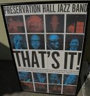 Preservation Hall Jazz Band poster New Orleans Louisiana