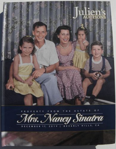 Nancy Sinatra estate Julien's auction catalog