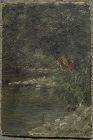 ALICE MEUSSDORFFER (1871-1949) California creek landscape painting