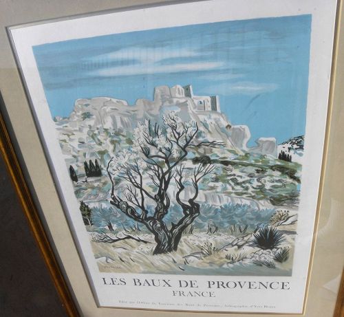 YVES BRAYER (1907-1990) lithograph gallery poster French modern artist