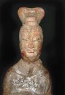 Chinese Large Tang Tomb Attendant  618 - 907 AD