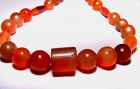 Ancient Carnelian Bead Necklace #2- Asia 500 -1000 BC