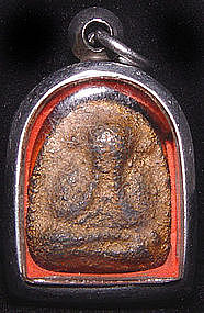 Thai Phra Pit Ta Terracotta Amulet