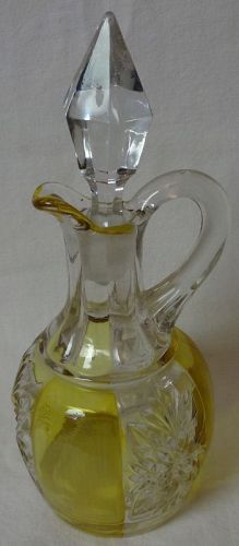 Brilliant Cruet Amber Stain 7.5" Riverside Glass