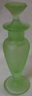 Perfume #1926 5.5" Green Frosted New Martinsville