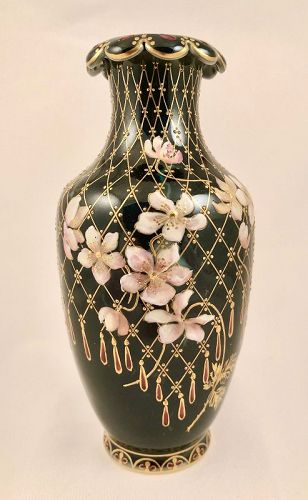 KPM Royal Berlin Vase, Art Nouveau, Jeweled, Enameled