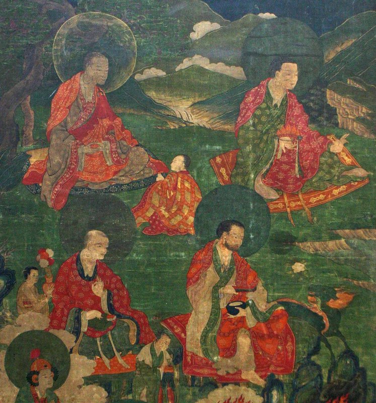 17th Century Tibetan Arahant Thangka