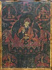 17th Century Tibetan Padmasambhava Thangka