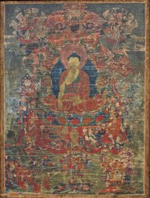 17th Century Tibetan Sakyamuni Thangka