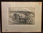 Beer Wagon Etching