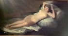 Goya School La Maja Desnuda 30x50” Oil