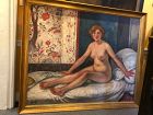 French Master Artist Georges D'Espagnat  1870-1950 Nude 52” x 65”